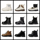 Martens, демисезонные детские короткие сапоги, высокие сапоги для девочек, мягкая подошва