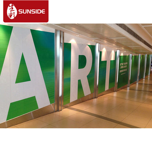 厂家促销 定制双面喷绘贴纸 防水双面印刷透明车贴定做