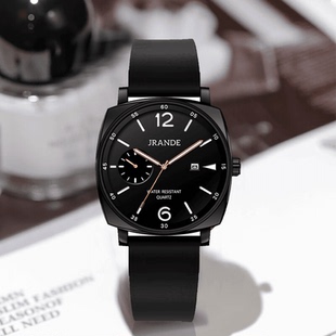 歌浪迪抖音同款2025新款情侣腕表百搭防水日历男女士手表H9378