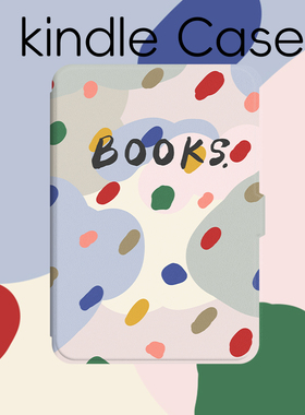 Catticase原创梦幻波点kpw6保护套插画系2024抹茶绿kindle/kpw5