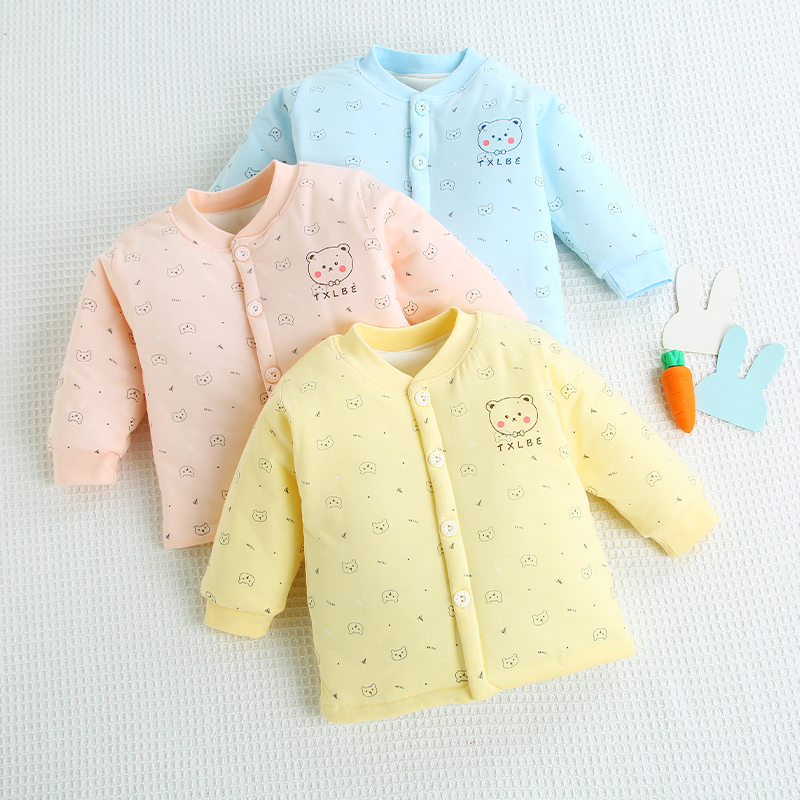 男女宝宝棉袄秋冬加厚纯棉按扣