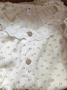 helloKitty睡衣女款春秋季纯棉纱布长袖套装卡通可爱少女家居服夏