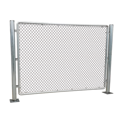 定制304不锈钢围栏网篮球体育场足球场菱形勾花景区防护隔离栅网