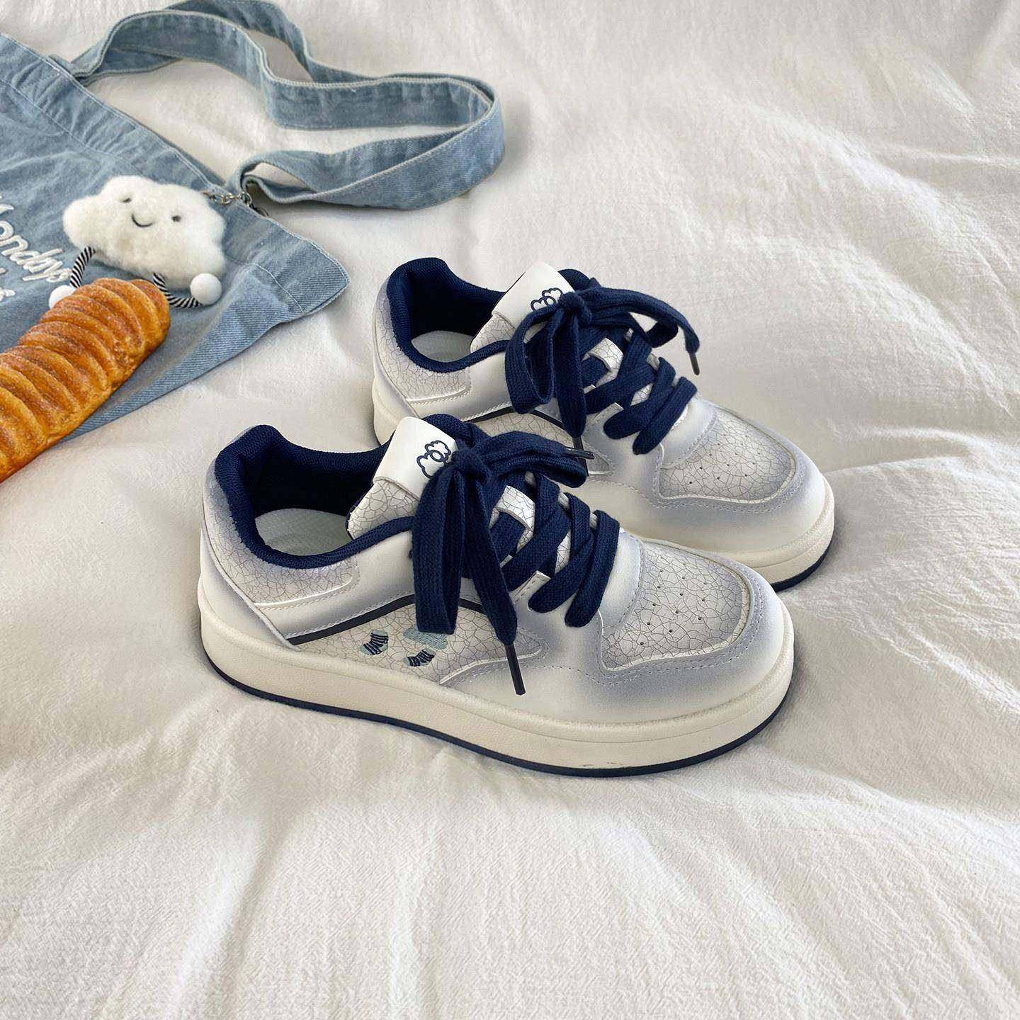 韩系厚底小白鞋女款2025年新款秋冬休闲板鞋女鞋百搭学生运动鞋子,女鞋,时尚休闲鞋,淘宝优惠券,粉丝福利购,淘宝优惠卷