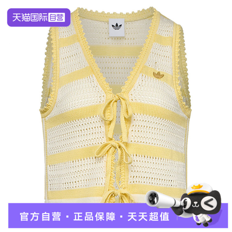 【自营】阿迪达斯三叶草秋季女子运动休闲无袖T恤背心KX0704
