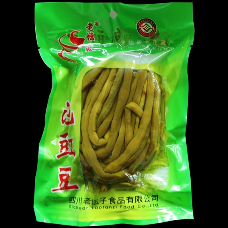 老坛人家酸豆角鱼酸菜400g下饭菜