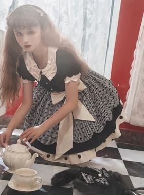 现货【珍妮的下午茶】桃桃苏打原创Lolita doll感Lo裙