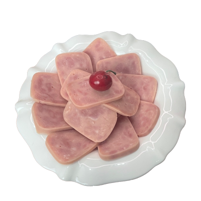 大肉粒午餐肉开袋即食早餐火锅