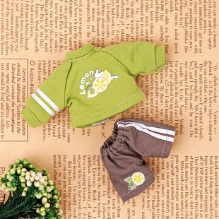 ob11娃衣带帽卫衣套装 12分素体可穿BJD娃娃配饰GSC现货