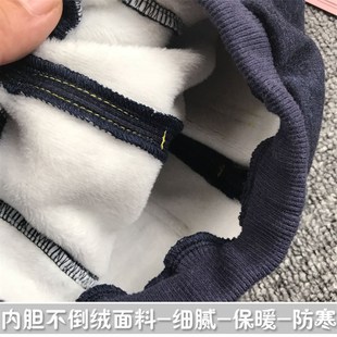 3岁男外穿潮婴儿大pp裤 女1 子代发 宝宝加绒加厚假牛子长裤 秋冬季
