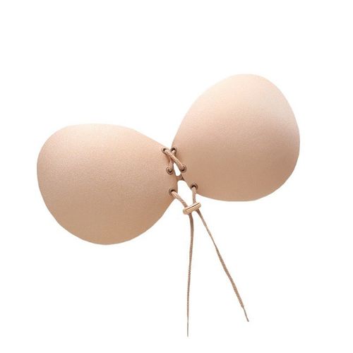 自沾胸贴隐形文胸薄聚拢硅胶无肩带无痕婚纱礼服夜店女性无感内衣