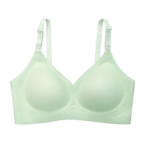 ROVO哺乳内衣孕妇防下垂聚拢无痕透气夏季薄款大胸固定杯文胸