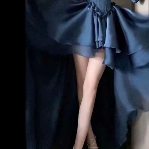 今年流行漂亮法式茶歇绝美高端精致性感小个子仙女白色抹胸连衣裙