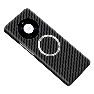 mate40手机壳碳纤维纹全包保护