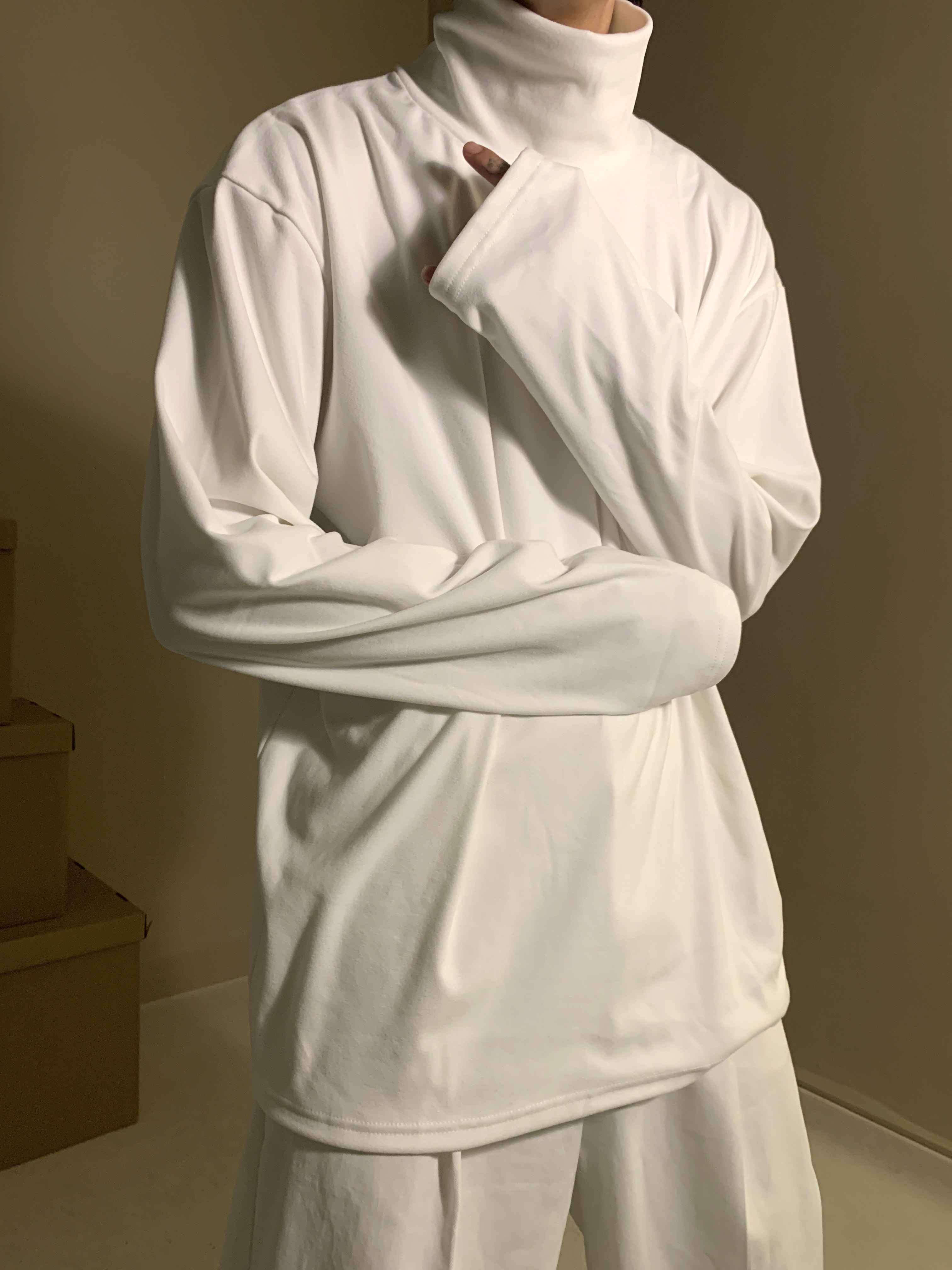 秋冬柔软薄绒长袖打底衫韩版