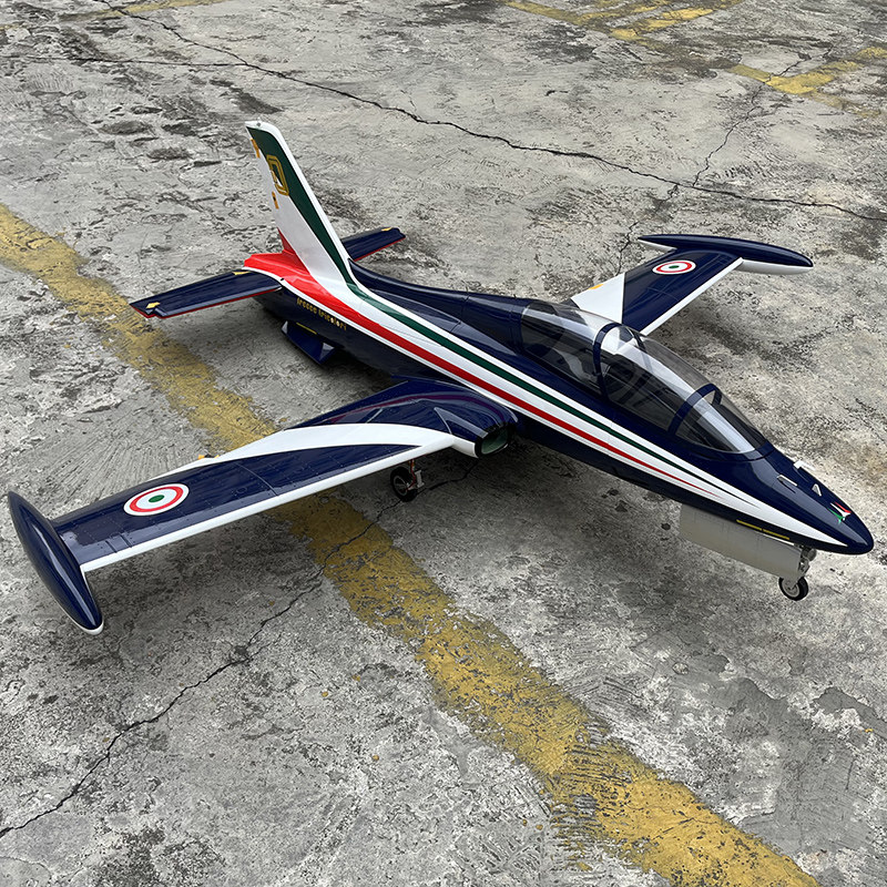 澎澎航空 复材涡喷新手入门 意大利教练机MB339仿真航模