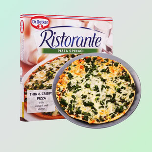 欧特家披萨Dr.Oetker德国进口加热即食速冻传统石炉披萨10寸PIZZA