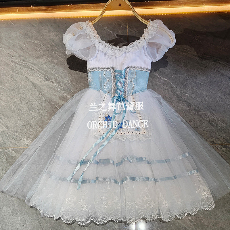 兰之舞吉赛尔关不住的女儿农民变奏芭蕾裙演出长裙儿童成人比赛服