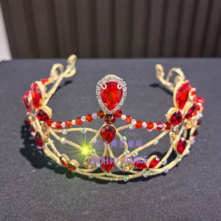 兰之舞芭蕾头饰唐吉可德艾斯米拉达变奏超轻皇冠手工定制比赛头饰