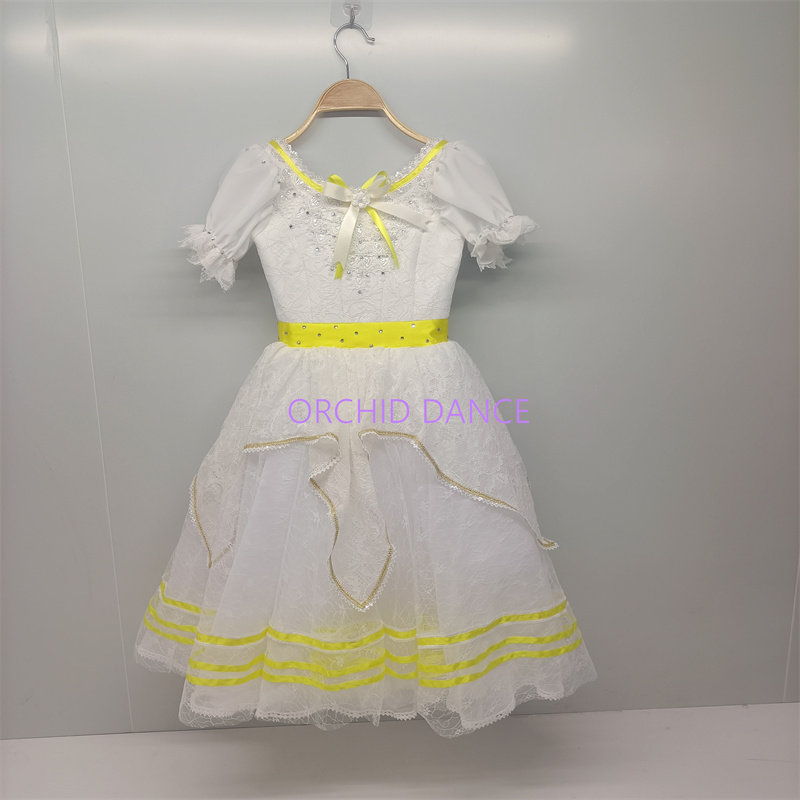 儿童定制吉赛尔长裙芭蕾舞演出服