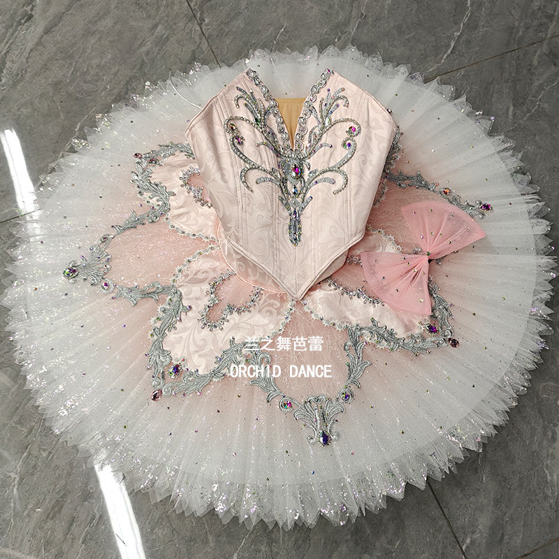 糖果仙子芭蕾舞裙儿童大人比赛服