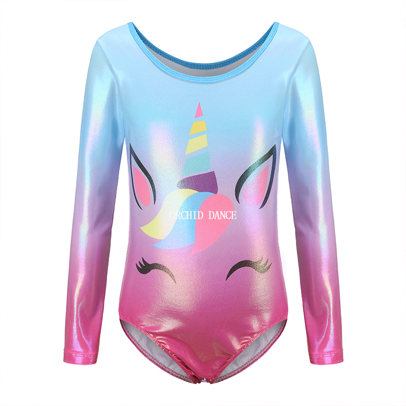 儿童专业体操服女童长袖练功服