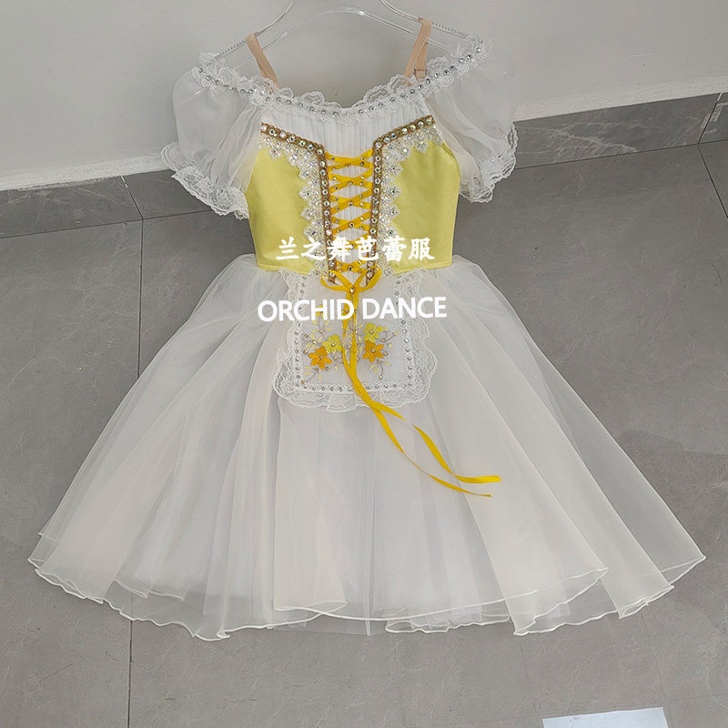 兰之舞吉赛尔女变奏演出服定制