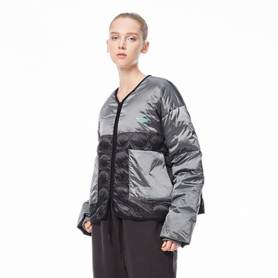 inxxsports冬季短款字母羽绒服