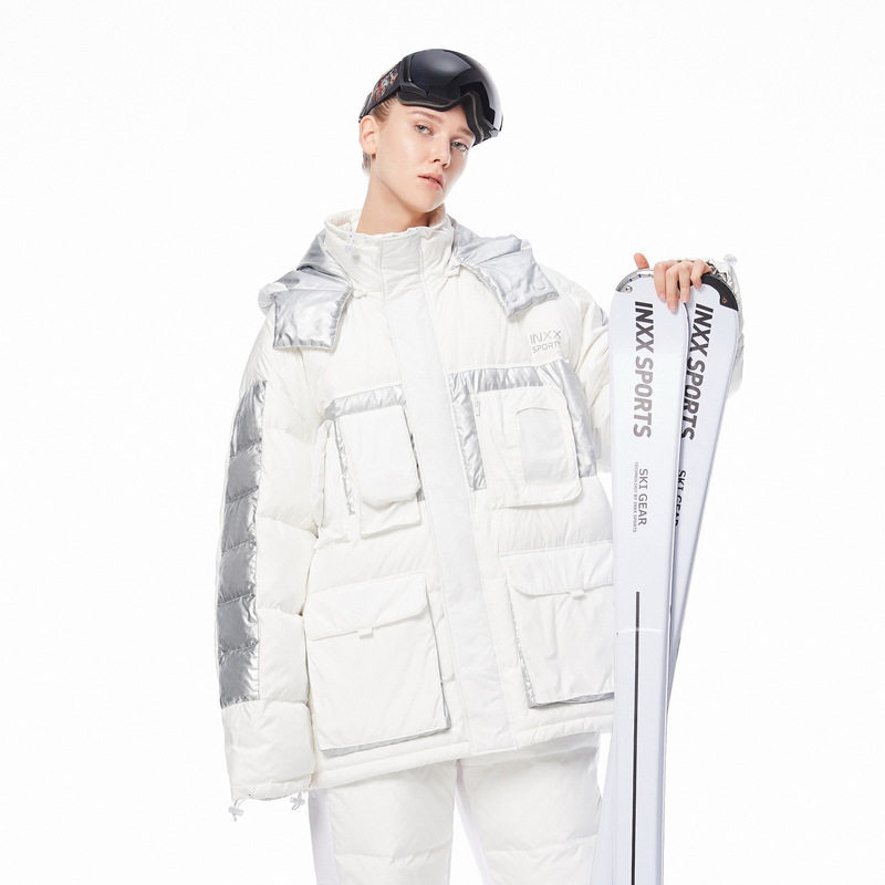 inxx sports2025年冬季原创潮牌字母印花贴袋装饰羽绒服通款,男装,羽绒服,淘宝优惠券,粉丝福利购,淘宝优惠卷