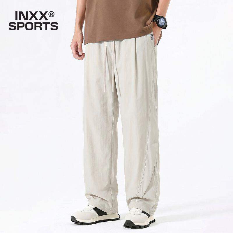 INXX SPORTS夏季休闲裤子男生美式复古长裤日系宽松直筒裤工装