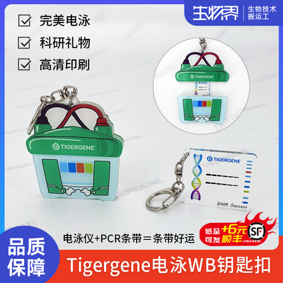 TIGERGENE电泳WB钥匙扣