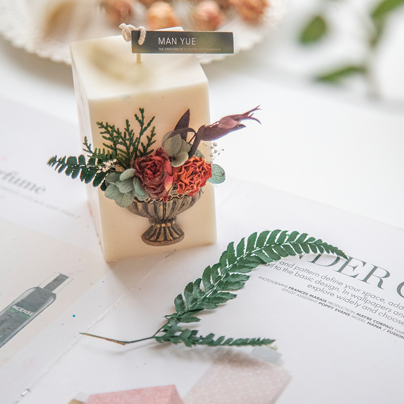 蔓玥 厥叶龙须草永生干花diy香薰蜡烛香薰蜡牌干花装饰1g装