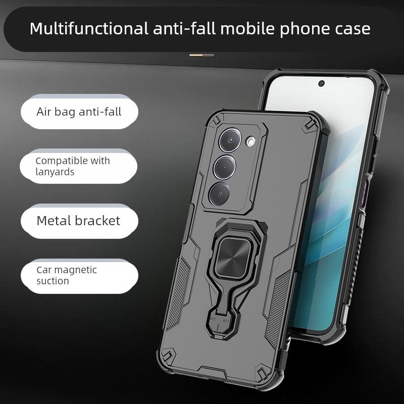 适用小米红米15手机壳note15R新款保护套气囊防摔redmi15硅胶磨砂全包镜头外壳5G磁吸指环4g车载支架防滑男女