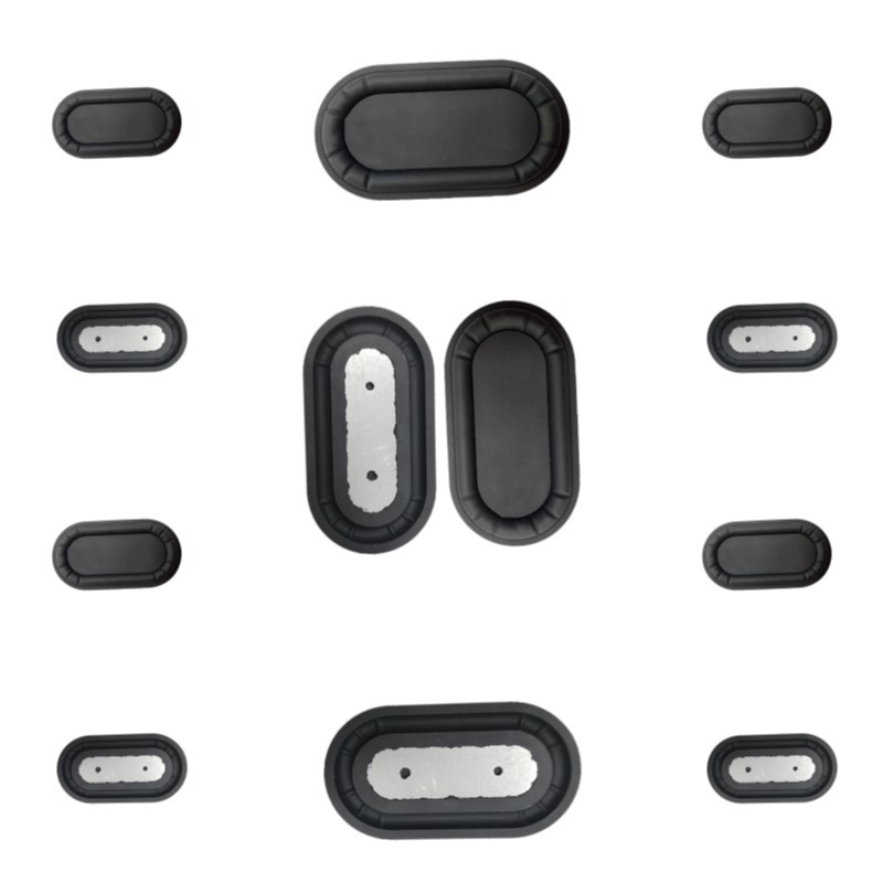 椭圆形蓝牙音箱被动低音振膜低频辐射器低音炮音响助音器震膜配件