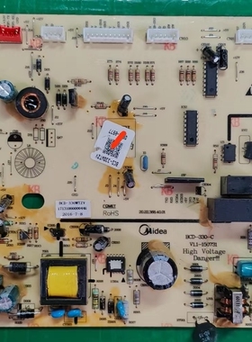 原装拆机美的冰箱BCD-330WTZV主板17131000000446电源板BCD-330-C