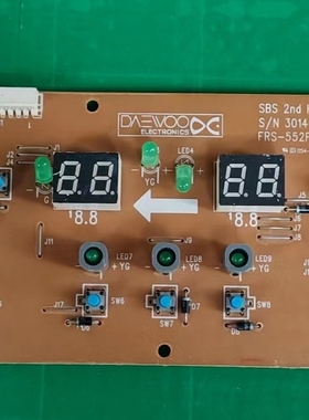 适用GE冰箱电脑板控制板显示板 S/N 30143D2150 FRS-552F/662F