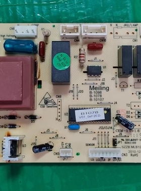 美菱BCD-450ZE9N冰箱 B1078 电源板SZZB MLB1098M1.PCB
