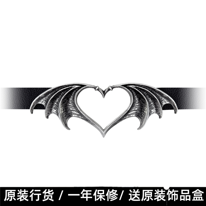 Alchemy Gothic P823 A牌朋克蝙蝠翅膀哥特暗黑萝莉lolita 项链