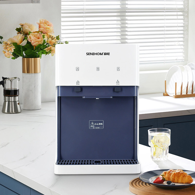 饮水机家用商用台式壁挂下置水桶管线 线机温热小型全自动茶吧桶