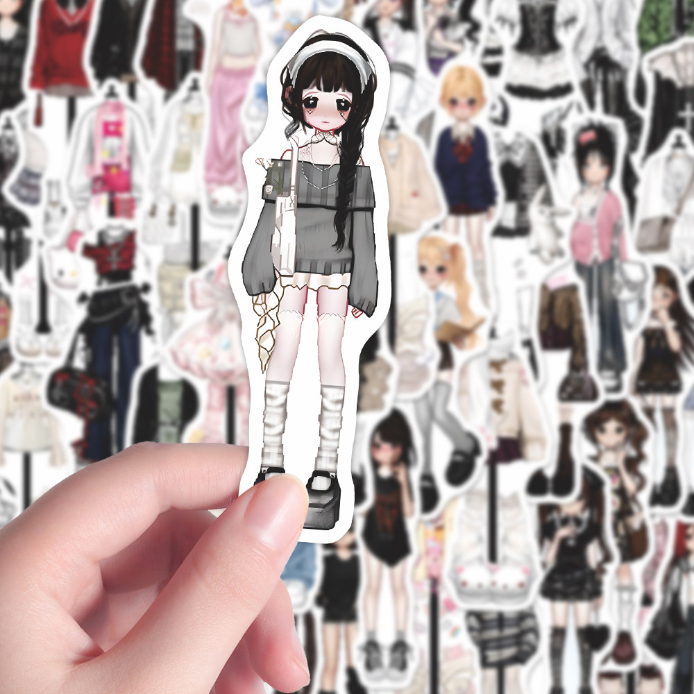 160张everskies穿搭贴纸y2k亚文化风搭配ins风手机壳贴画防水,文具电教/文化用品/商务用品,贴纸/立体贴纸,淘宝优惠券,粉丝福利购,淘宝优惠卷