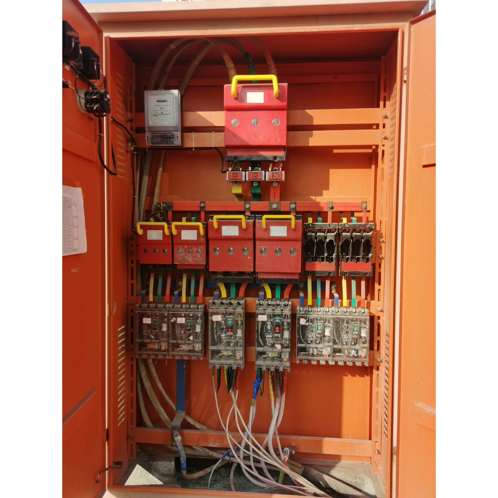 一级配电柜 成色新得很 德力西产品议价产品