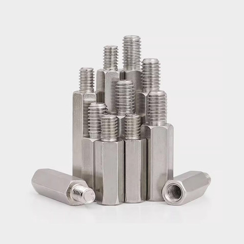 304不锈钢六角接线隔离柱内外牙6