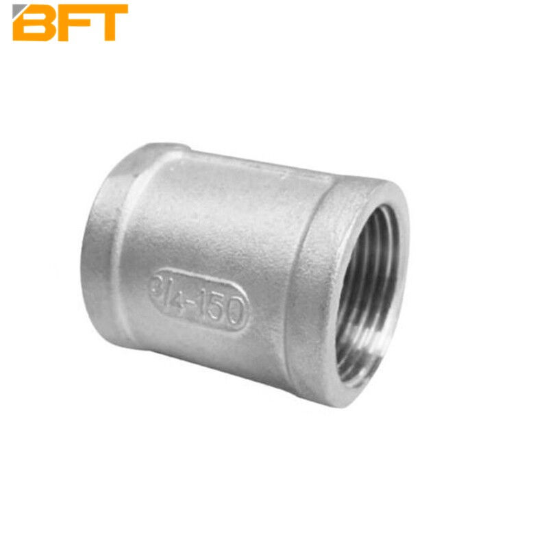 贝傅特201/304不锈钢内丝直接管箍铸造内螺纹直接精铸内丝阀门配