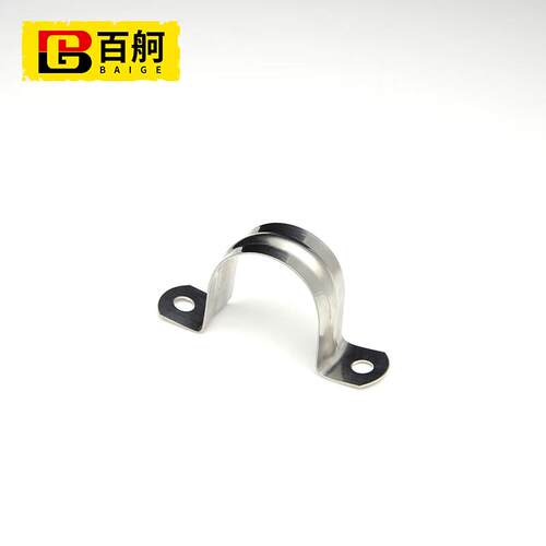 百舸304不锈钢U型管箍骑马卡抱箍管MGL2645欧姆卡马鞍卡M2250只卡