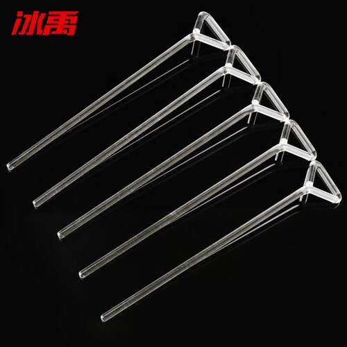 冰禹BYA-320玻璃涂布5涂布培养皿三角形实验室棒玻璃涂布棒棒个
