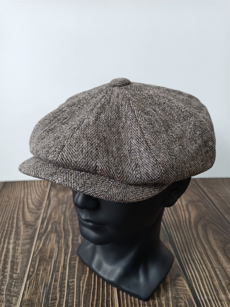 百搭休闲八角帽子浴血黑帮报童帽