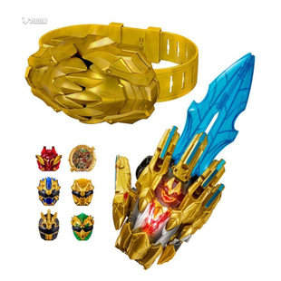 现货 正版 DX头号战队豪兽者Tega剑手誓剑变身器机器人狮子暴龙鹰