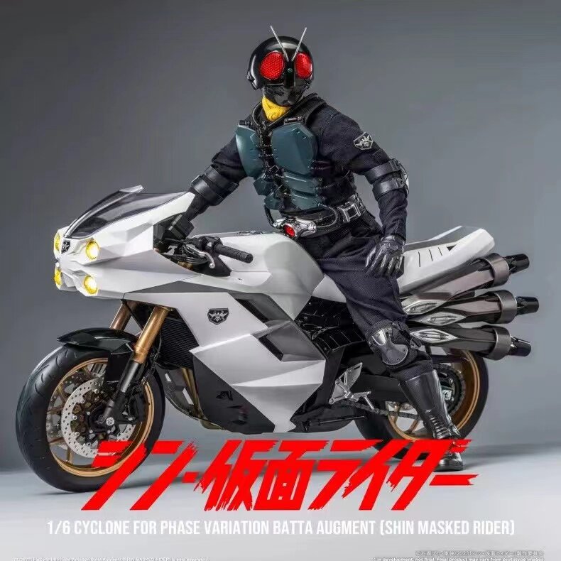 正版 Threezero1/6新假面骑士变异蝗虫怪人 摩托车旋风号