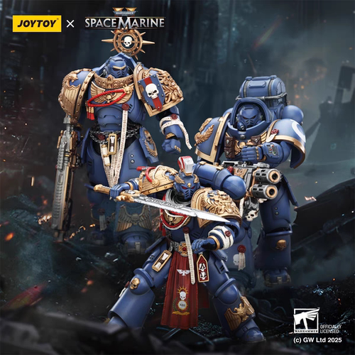 JOYTOY暗源战锤40K星际战士2 合作游戏线3款 1:18可动兵人模玩