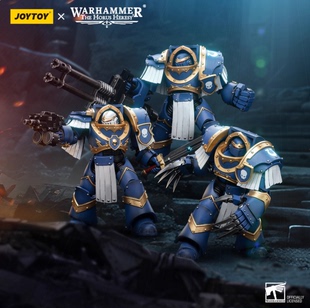 JOYTOY暗源战锤荷鲁斯之乱 极限战士 铁骑终结者小队1:18可动兵人